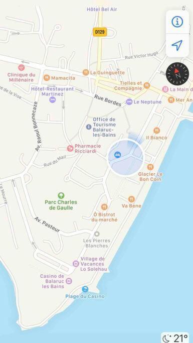 Joli Appart/Vue Etang/Clim /Wifi Balaruc-les-Bains Zewnętrze zdjęcie